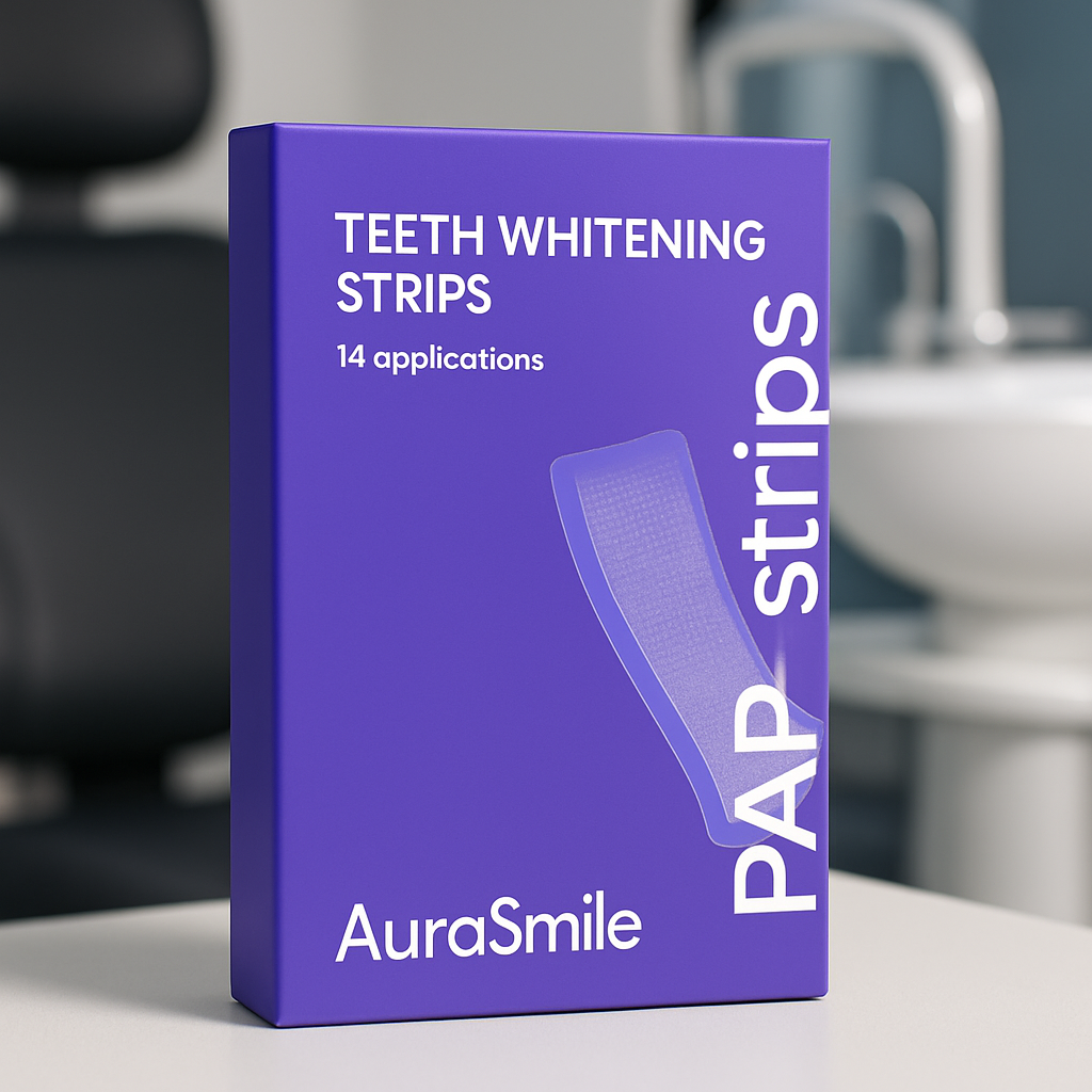 AuraSmile™ Tiras Blanqueadoras V34